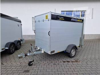  Anssems - Alu Deckelanhänger GTB 1200 153cm Innenhöhe Zurrsystem Heckrampe gebraucht - Прицеп-фургон