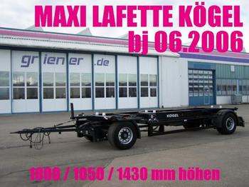 Kögel AWE 18 LAFETTE MAXI 1000 / 1430 mm höhe - Прицеп-контейнеровоз/ Сменный кузов