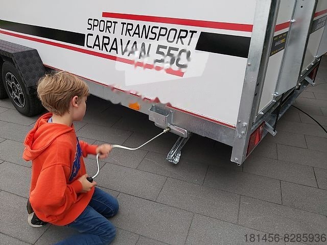 Новый Прицеп для мотоцикла Reise und Sport Transport Koffer mit Wohnabteil Ausstellungsanhänger direkt: фото 4