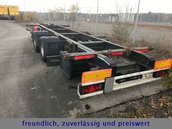 Прицеп-контейнеровоз/ Сменный кузов Schmitz Cargobull GOTHA ZWF 18 * BDF * TANDEM * SAF-ACHSEN *: фото 1