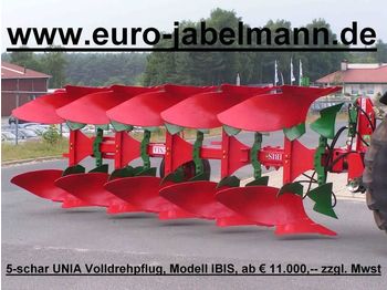 Новый Плуг Unia Volldrehpflüge, Ibis, NEU, 3 - 9 Schare, Dreipun: фото 1