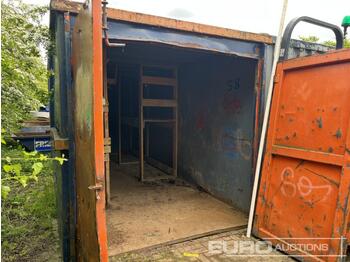 Морской контейнер 20' x 8' Steel Container (Door Broken) (Sold Offsite - to be collected from Friel Construction Newtack Farm, Walsall Road, Great Wryley, WS6 6AP no later than 2 weeks after auction): фото 1