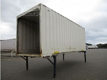 Сменный кузов - фургон / - Jumbo Wechselkoffer OHNE Rolltor 7,45 m: фото 1