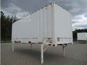 Сменный кузов - фургон / - Wechselkoffer 7,45 m kran- und stapelbar: фото 1