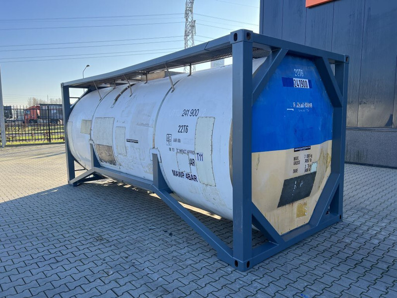 Резервуар для хранения для транспортировки топлива Welfit Oddy ISO, 23.920L, 20FT, UN Portable T11, valid 2,5Y inspection: 06/2024, payload: 32.260kg: фото 3