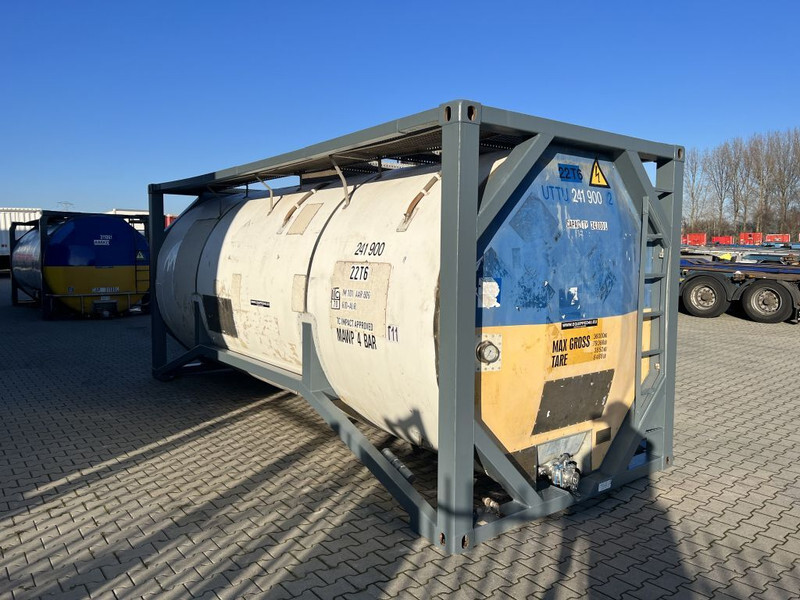 Резервуар для хранения для транспортировки топлива Welfit Oddy ISO, 23.920L, 20FT, UN Portable T11, valid 2,5Y inspection: 06/2024, payload: 32.260kg: фото 7
