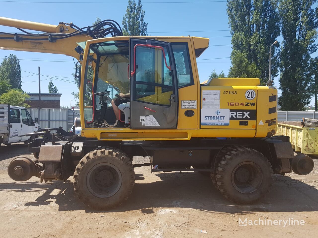 Atlas Terex 1604ZW - Колёсный экскаватор: фото 3