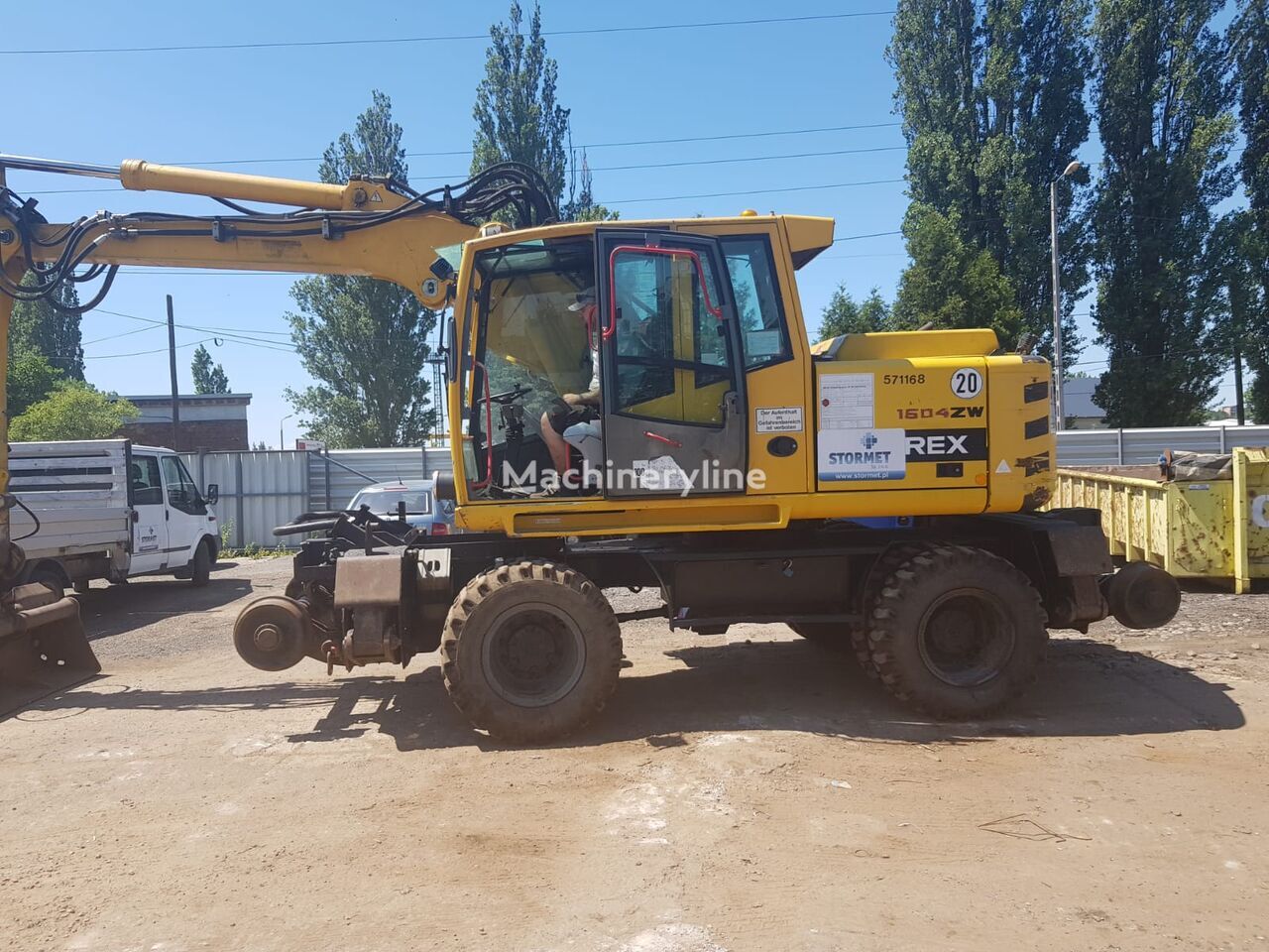 Atlas Terex 1604ZW - Колёсный экскаватор: фото 4