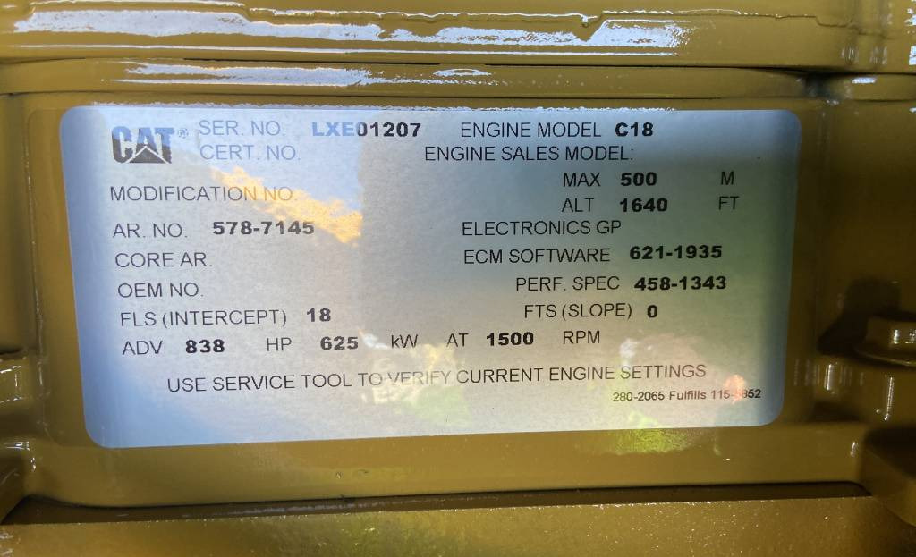CAT DE715E0 - C18 - 715 kVA Generator - DPX-18030  в лизинг CAT DE715E0 - C18 - 715 kVA Generator - DPX-18030: фото 14