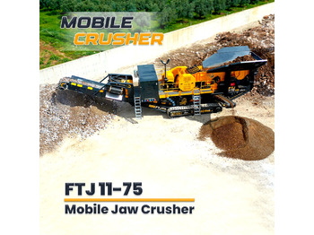 FABO FTJ-1175 MOBILE JAW CRUSHER 150-300 TPH | AVAILABLE IN STOCK - Мобильная дробилка: фото 1
