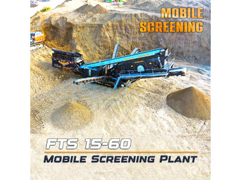 Новый Мобильная дробилка FABO FTS 15-60 MOBILE SCREENING PLANT 150-220 TPH | AVAILABLE IN STOCK: фото 1