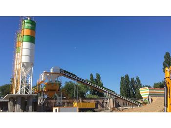 Новый Бетонный завод FABO POWERMIX-130 STATIONARY CONCRETE BATCHING PLANT: фото 1
