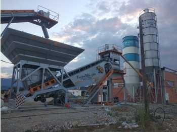 Новый Бетонный завод FABO TURBOMIX-110 Mobile Concrete Batching Plant: фото 1
