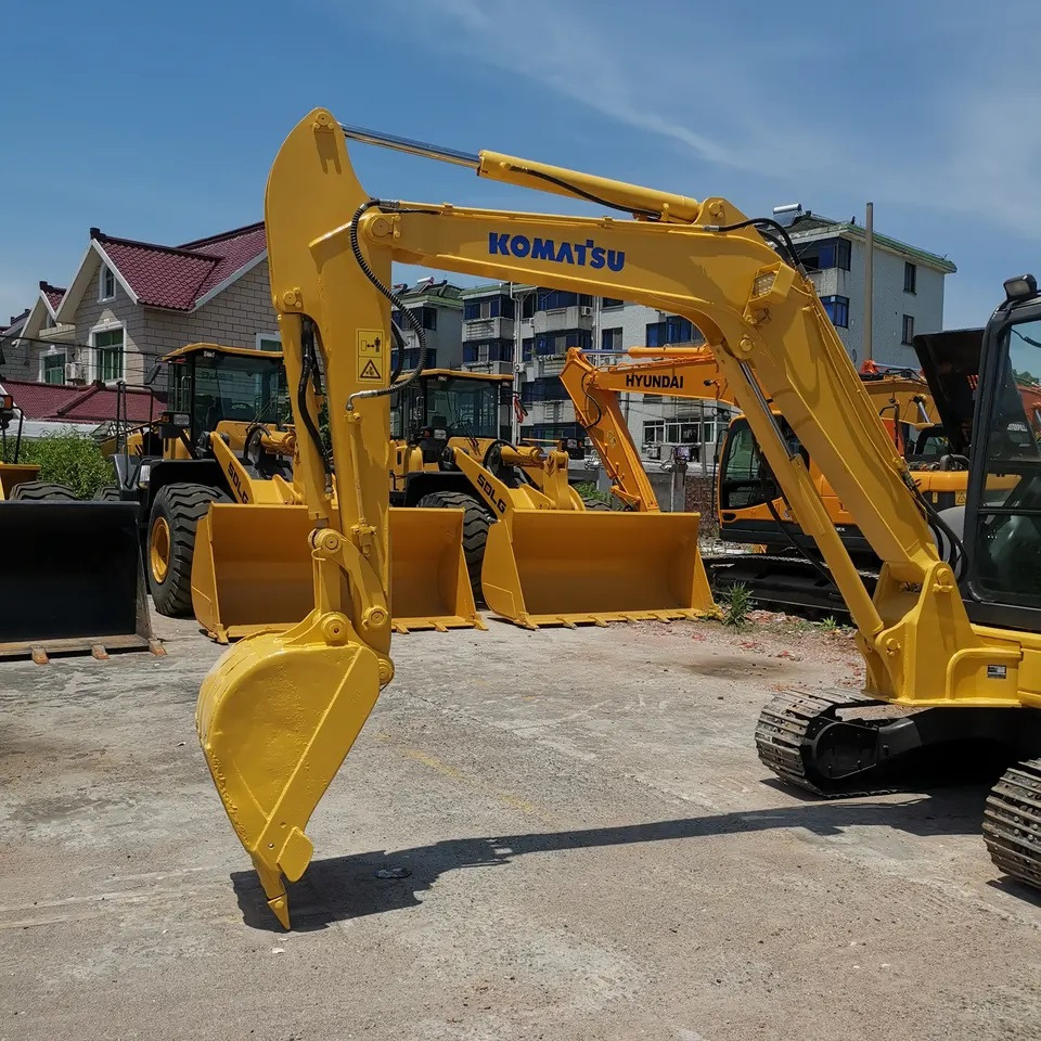 Мини-экскаватор KOMATSU PC55 small track excavator 5 tons Hydraulic digger: фото 5