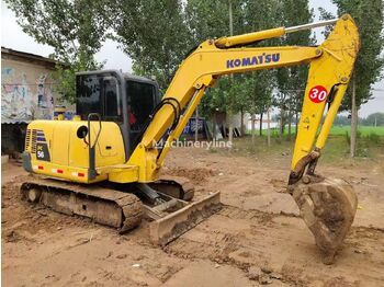 Мини-экскаватор KOMATSU PC56 small excavator 5.6 tons: фото 4