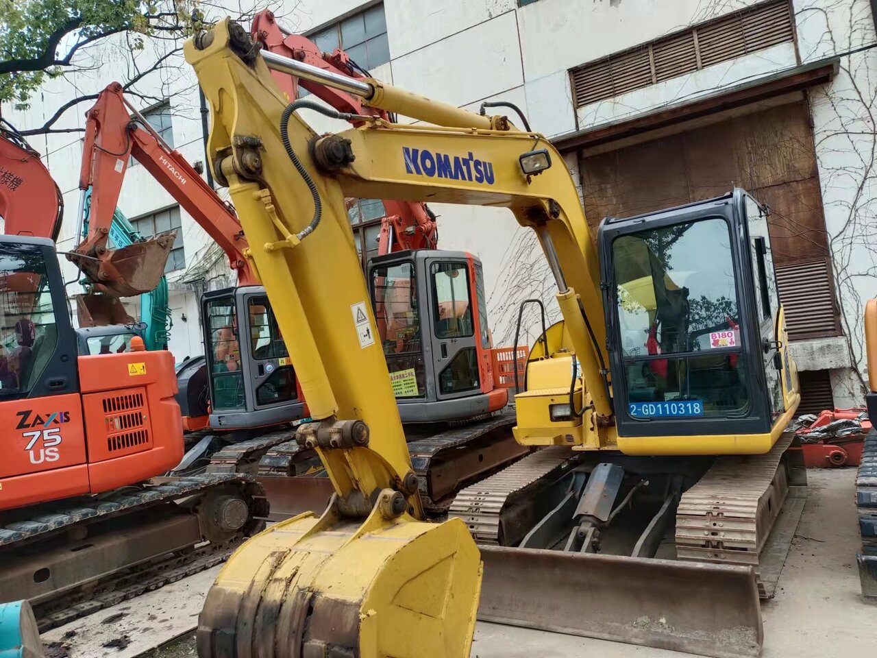 Мини-экскаватор KOMATSU PC70-mini excavator: фото 4