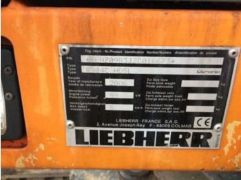 Гусеничный экскаватор LIEBHERR R904C HDSL: фото 1