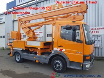 Грузовик с подъемником Mercedes-Benz 812 Ruthmann Steiger 17m Deutscher LKW 1.Hand: фото 1