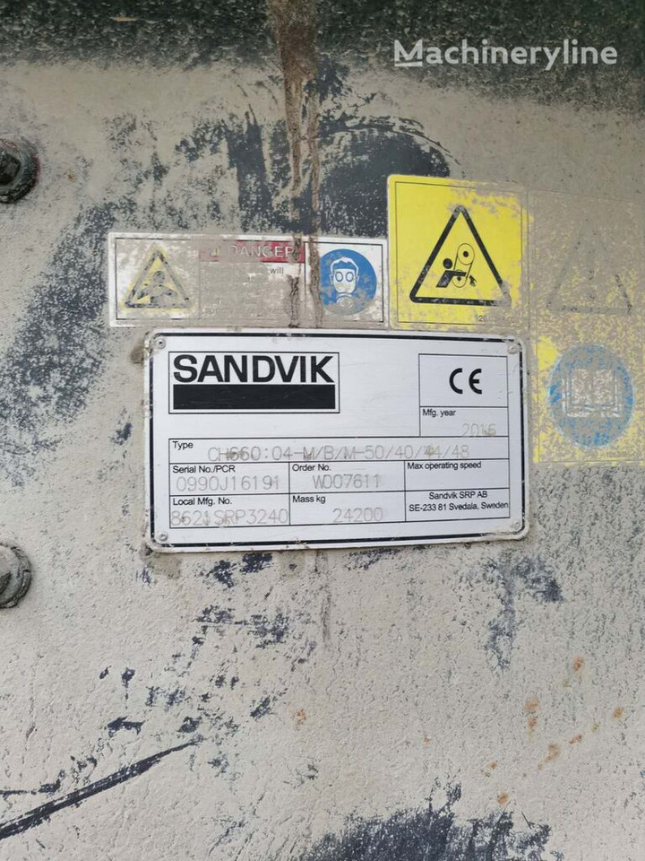 Конусная дробилка Sandvik CH660 Hydrocone: фото 2