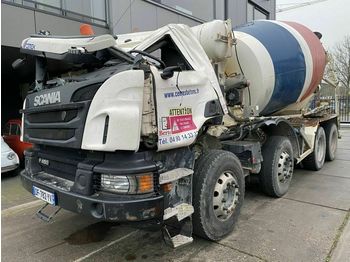 Автобетоносмеситель Scania P450 8X4 EURO 6 + LIEBHERR 9 M3 MIXER - ONLY VIS: фото 1