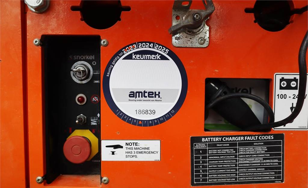 Ножничный подъемник Snorkel S3219E Valid Inspection, *Guarantee! ,Electric, 8m: фото 10
