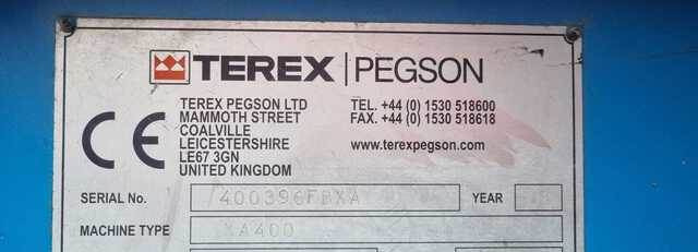 Дробилка Terex Pegson XA400: фото 16
