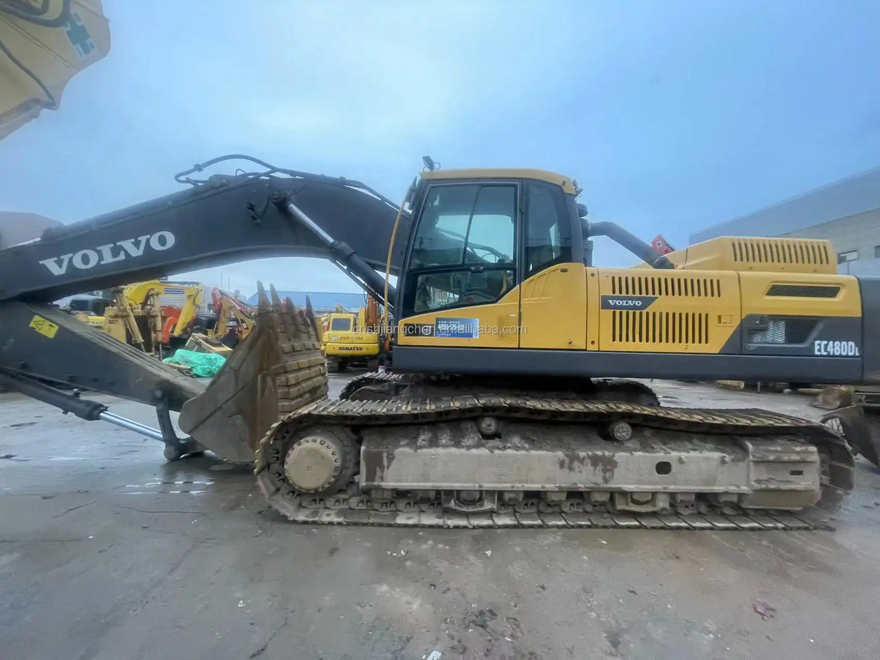 Гусеничный экскаватор second hand  hot selling Excavator construction machinery parts used excavator used  Volvo EC480D  in stock for sale: фото 6