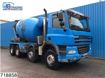 Бетономешалка DAF 85 CF 340 8x4, Stetter, Beton / Concrete mixer, Manual, Steel suspension, Airco