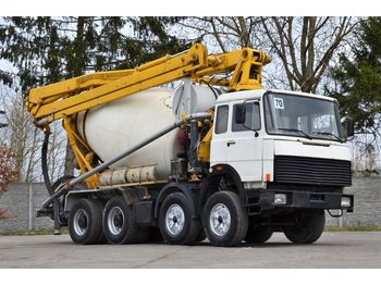 Бетономешалка IVECO 260E42 8x4 mixer+pump 1990