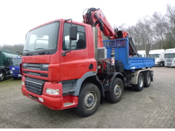 D.A.F. CF 85.430 8x4 Euro 3 + Fassi F800AXP.26 - тягач
