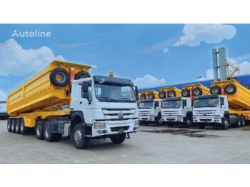 Новый Тягач HOWO 6X4 Mining Dumper Truck for Quarry sites: фото 1