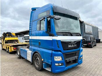 Тягач MAN 18.480 TGX XXL Hydraulik Schubboden Kipper