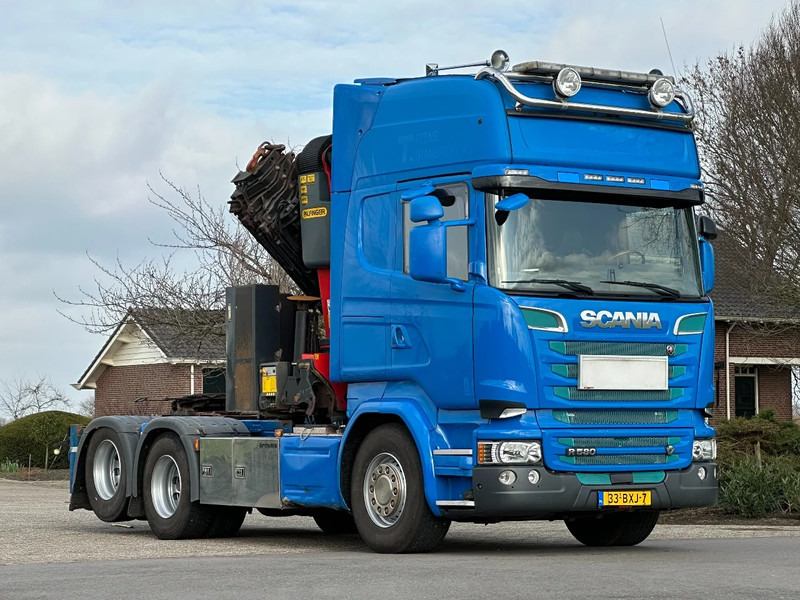 Тягач Scania R580 V8!!EURO6!!PALFINGER 40TM!!LIER/WINCH!!TOP!: фото 2