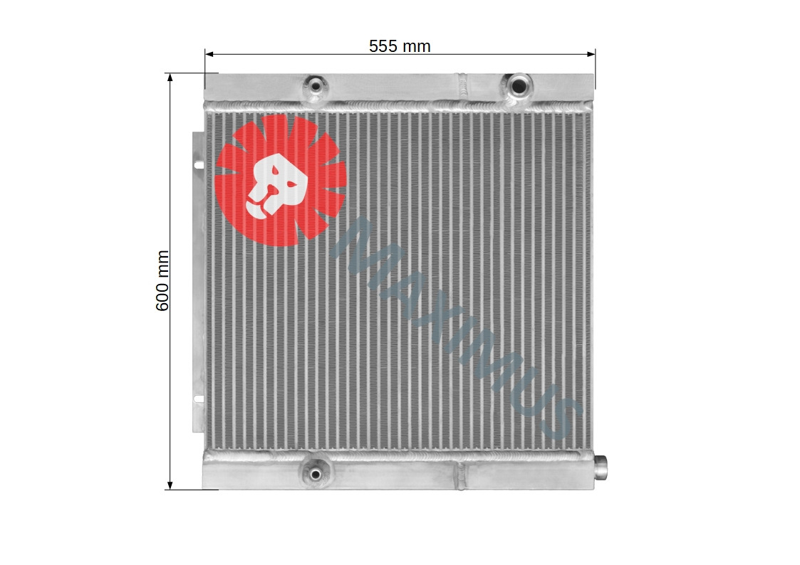 Новый Радиатор для Воздушных компрессоров ATLAS COPCO GA30: фото 3