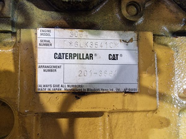Двигатель для Строительной техники Caterpillar 3064 314C EXCAVATOR Engine (Plant): фото 10