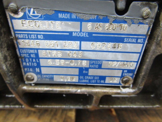 Коробка передач для Грузовиков DAF LF55 180 ATRONIC GEARBOX TYPE AS800TO: фото 3