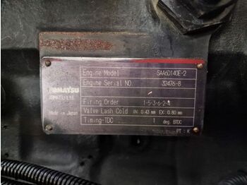 Двигатель для Строительной техники Komatsu SAA6D140E-2 Engine (Plant) PC800 Excavator: фото 2