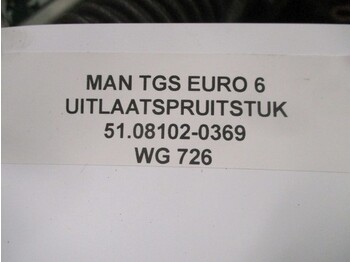Выпускной коллектор для Грузовиков MAN TGS 51.08102-0369 UITLAATSPRUITSTUK EURO 6: фото 2