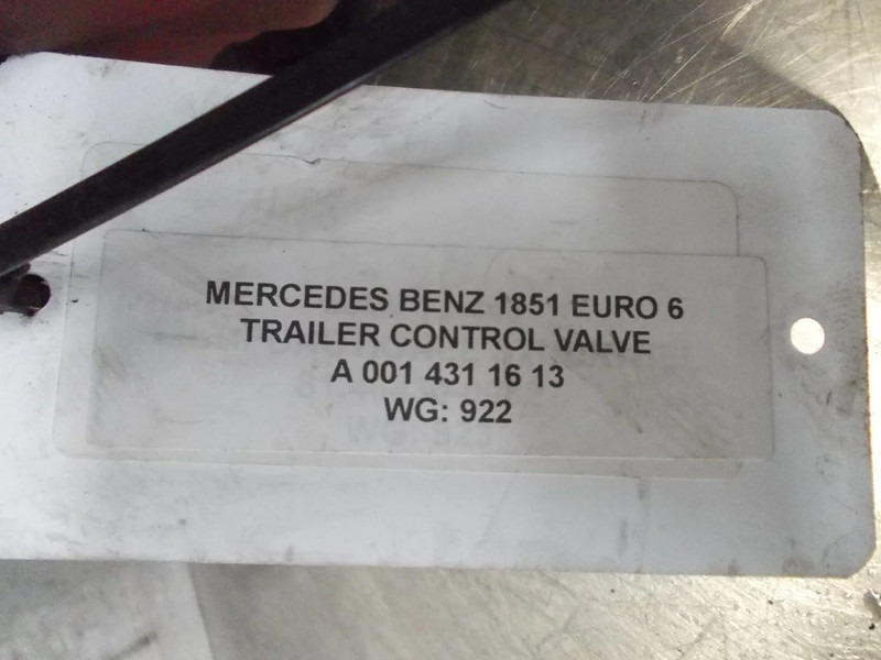 Детали тормозной системы для Грузовиков Mercedes-Benz 1851 A 001 431 16 13 TRAILER CONTROL VALVE EURO 6: фото 5