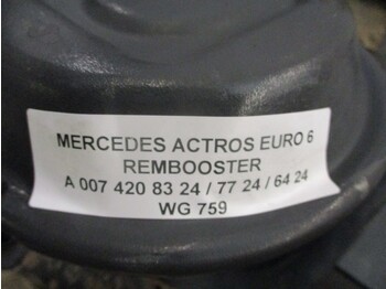 Тормозной цилиндр для Грузовиков Mercedes-Benz ACTROS A 007 420 83 24 / 77 24 / 64 24 REMBOOSTER VOORAS EURO 6: фото 2