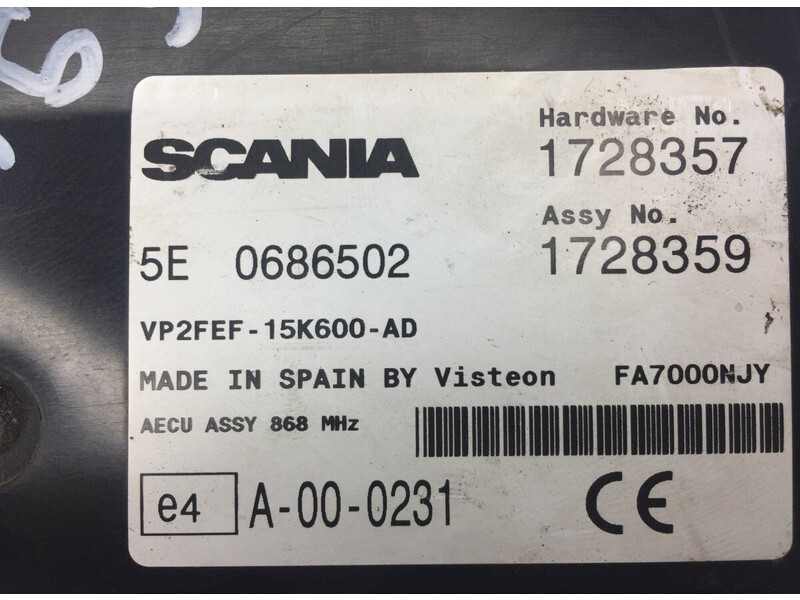 Блок управления Scania R-series (01.04-): фото 4