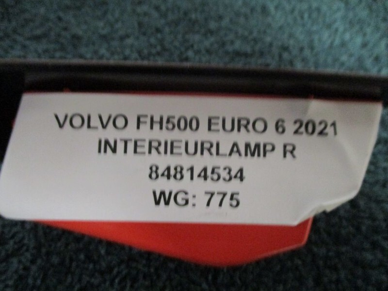 Свет/ Освещение для Грузовиков Volvo FH500 84814534 INTERIEURLAMP RECHTS EURO 6: фото 2