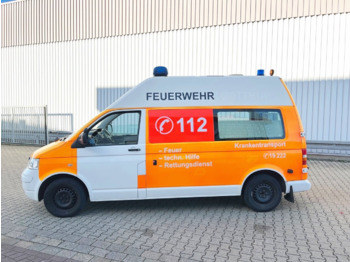 Volkswagen T5 2.5 TDI 4x2 T5 2.5 TDI 4x2, Krankenwagen eFH. - Машина скорой помощи: фото 4