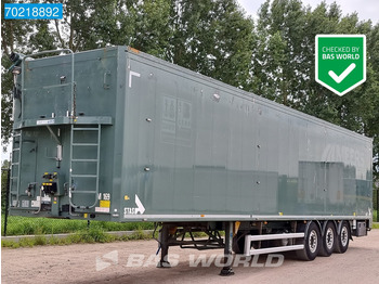 Stas S300ZX 3 axles ALCOA 86m3 - Полуприцеп с подвижным полом: фото 1