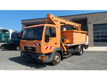 Грузовик с подъемником, Лёгкий коммерческий автомобиль MAN 8.113 Steiger Hubarbeitsbühne Ruthmann MAN 8.113 Steiger Hubarbeitsbühne Ruthmann: фото 2