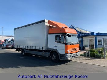 Тентованный грузовик Mercedes-Benz Atego 1229 Klima Ladebordwand Schiebeverdeck: фото 1