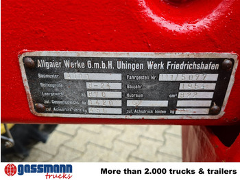 Трактор Allgaier A111: фото 5