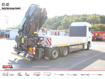 Грузовик бортовой/ Платформа, Автоманипулятор MAN TGX 26.480 6x2-4 LL, MKG-Ladekran HLK531 a5: фото 4
