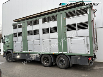 Грузовик для перевозки животных Scania G 450 6x2, Kaba 3-Stock, Hubdach Lenk + Lift,: фото 3 Грузовик для перевозки животных Scania G 450 6x2, Kaba 3-Stock, Hubdach Lenk + Lift,: фото 3