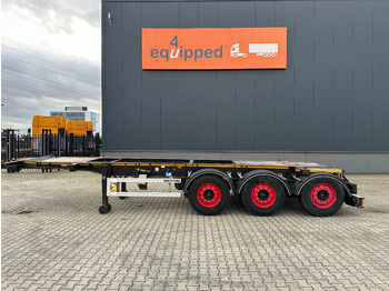 Полуприцеп-контейнеровоз/ Сменный кузов Burg 20FT ADR (EX/II, EX/III, FL, AT) Chassis, Empty weight : 3.690kg, SAF INTRADISC, 2x Liftaxle, NL-chassis: фото 2